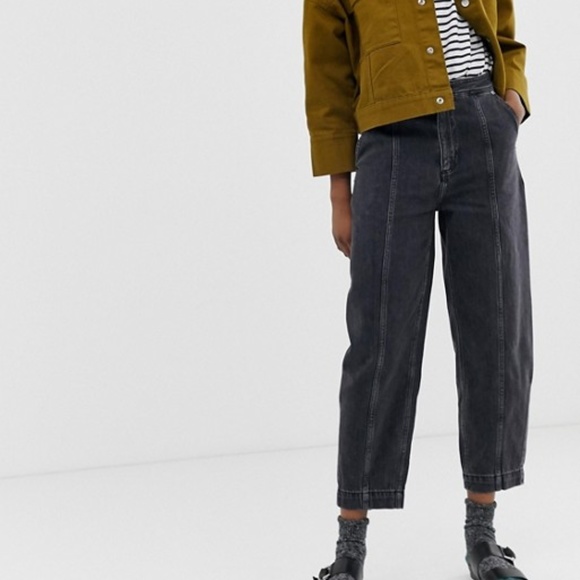ASOS Denim - Weekday Worker Jeans in Charcoal Black